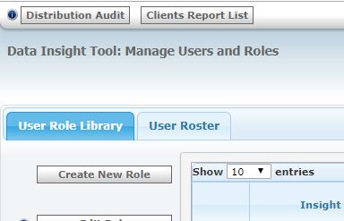 The Distribution Audit button