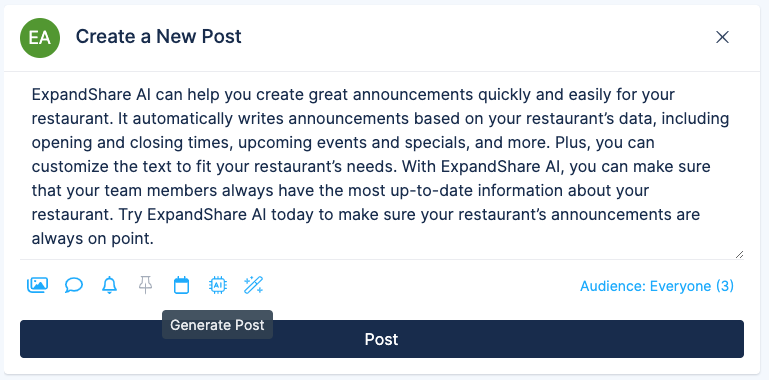 A screenshot of a post  Description automatically generated