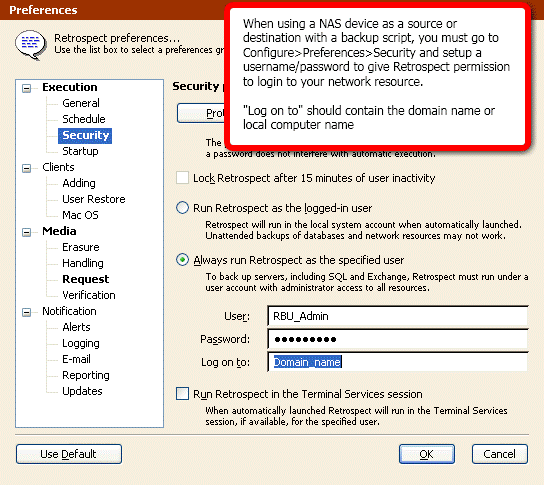 A screenshot of a computer security  Description automatically generated