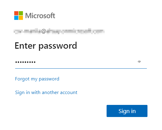A screenshot of a login page  Description automatically generated
