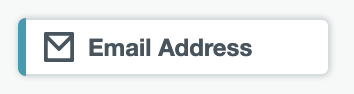 Button labeled 'Email Address' for user input on a web form.