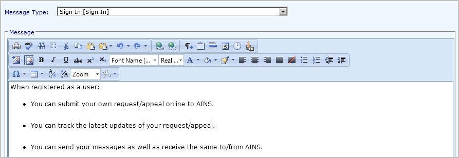Graphical user interface, text, application, email Description automatically generated