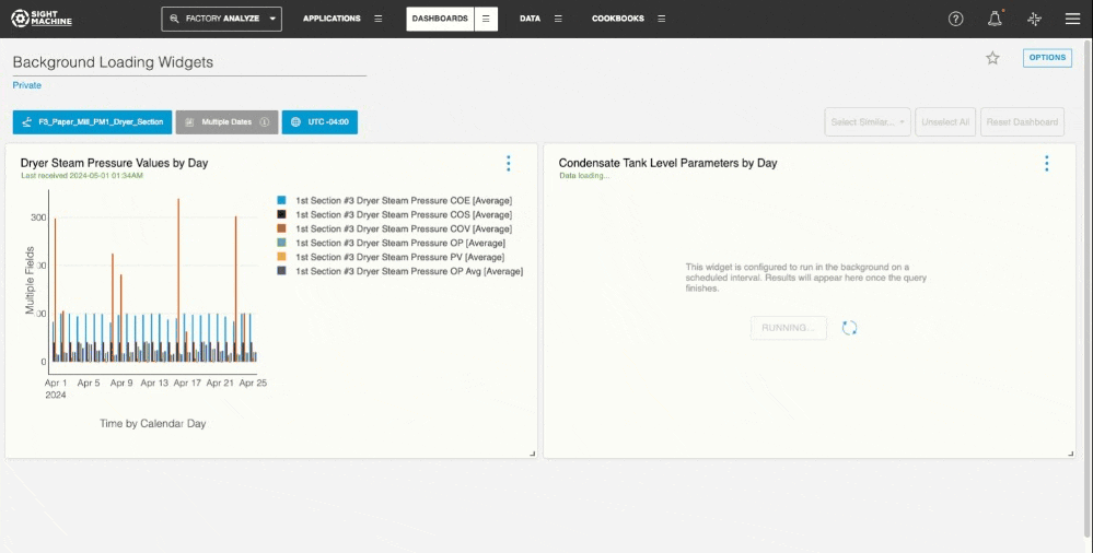 Background Loading for Widgets