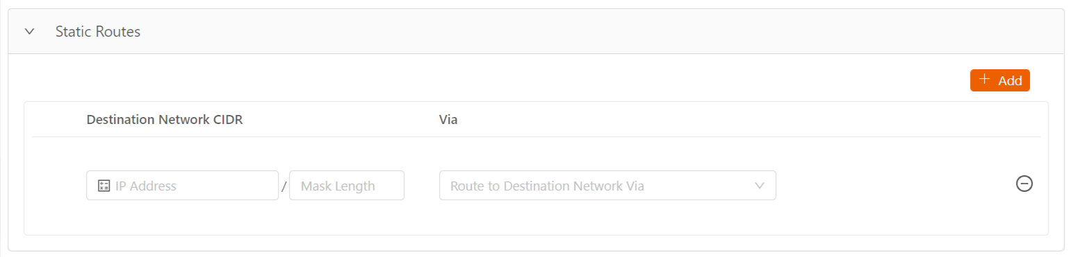 GCPVirtualEdgeiNode StaticRoutes