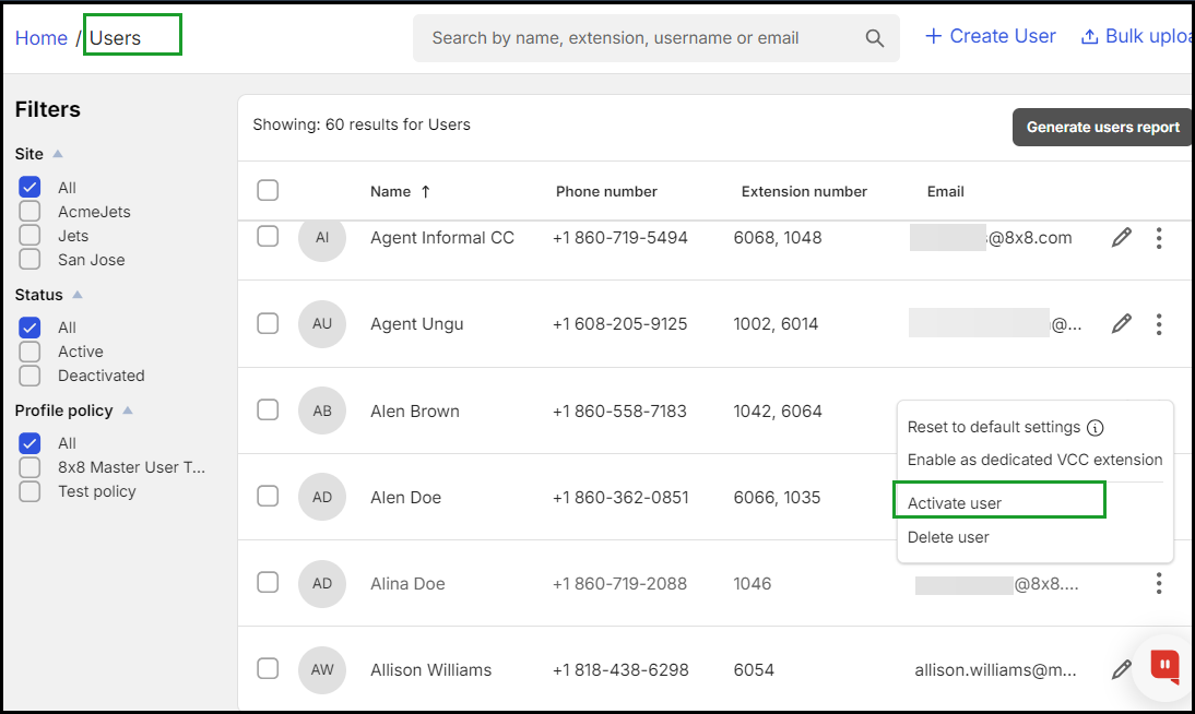 Reactivate users who were deactivated via User Provisioning Integration (SCIM) Reactivate users who were deactivated via User Provisioning Integration (SCIM)