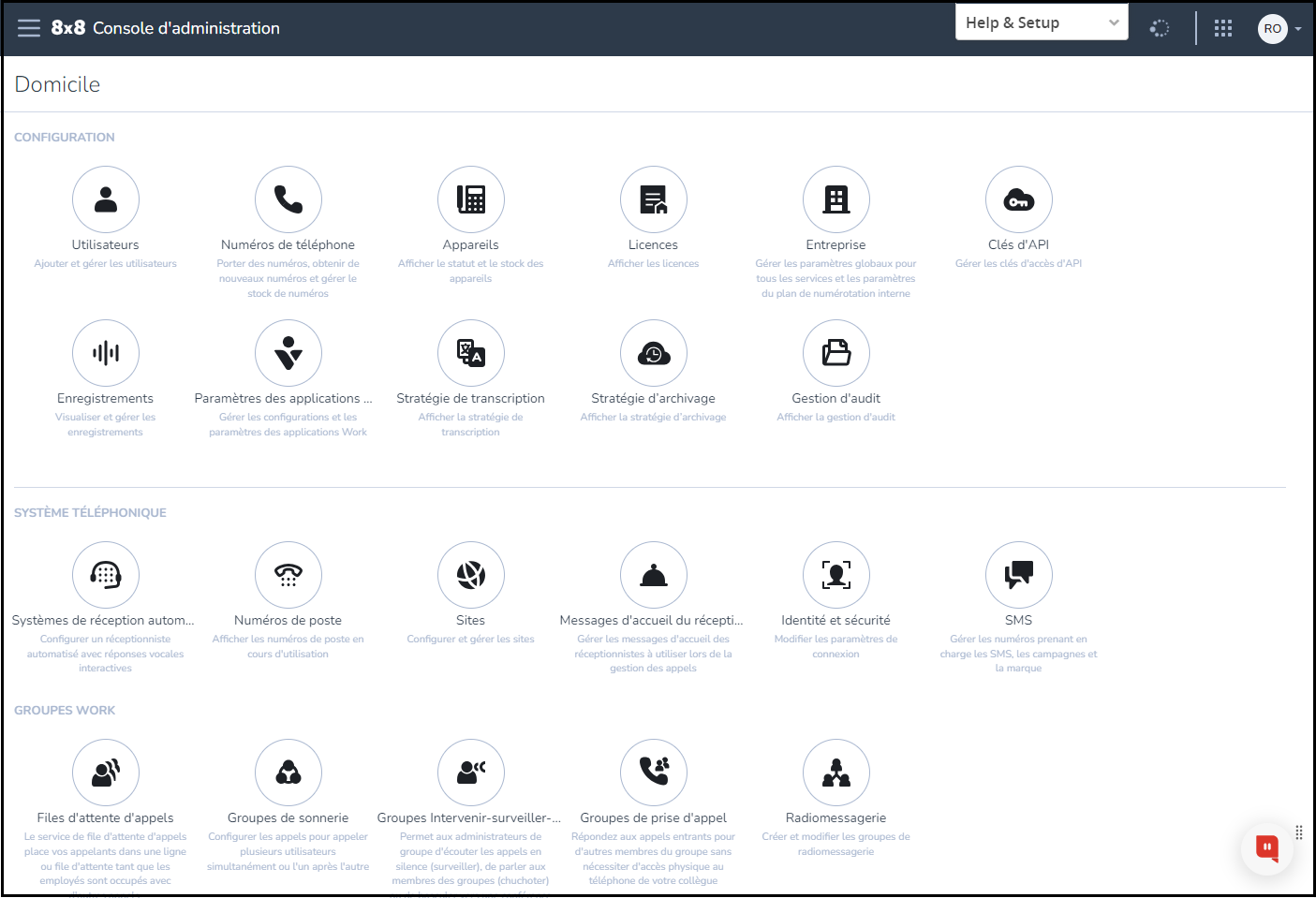 Admin Console UI French translation capability Admin Console UI French translation capability