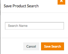 BuyerQuest Marketplace Save a Search box